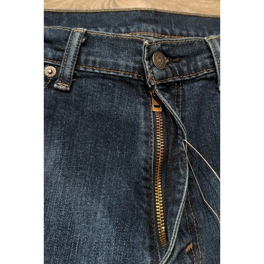 LEVI'S 505 MENS DENIM BLUE JEANS SIZE 36X30 STRAIGHT REGULAR FIT MEDIUM WASH EUC